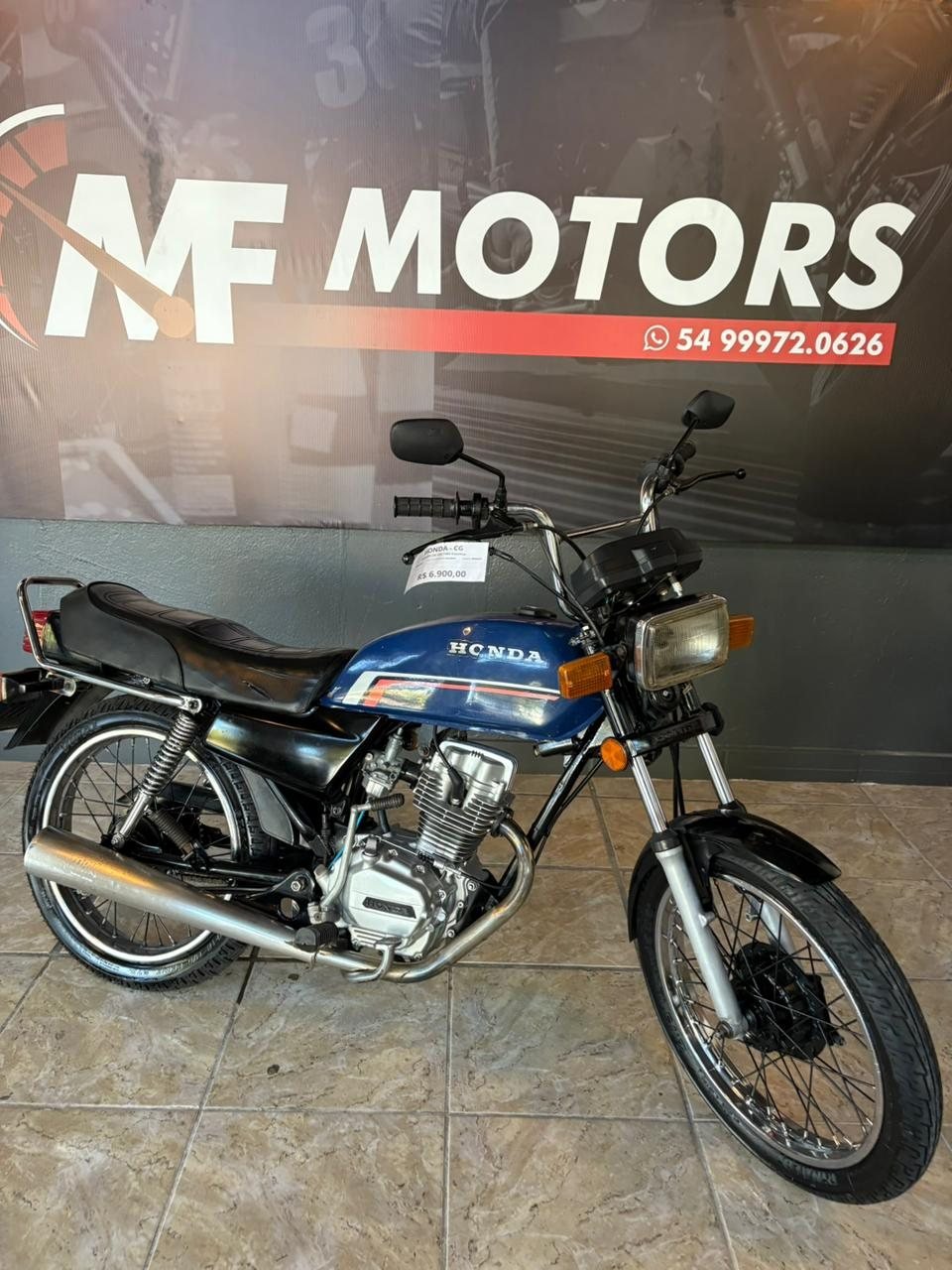Honda CG 125 1984 seminova, foto 1