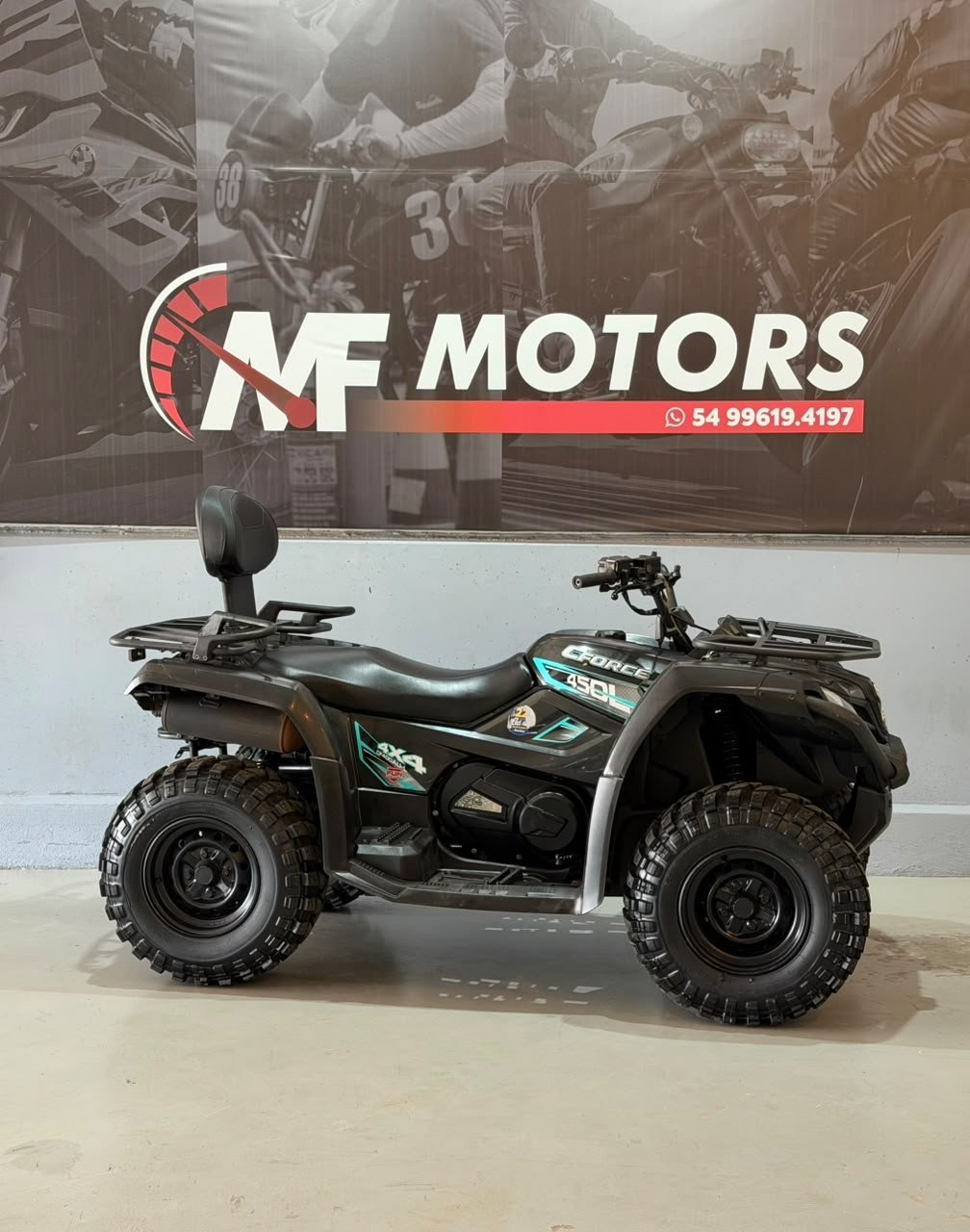 Quadriciclo CF Force 450L 2021 seminova, foto 1